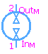 Смесевой массовый насос с задаваемой характеристикой Qm = f(dp)